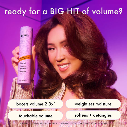 Amika Big Hit Volumizing Shampoo & Conditioner Duo – 1 L
