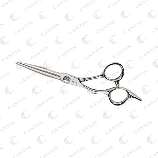 LEFT-HANDED MASSUGU SCISSORS 5.75" — professional hairdressing shear, full side view on a plain white background