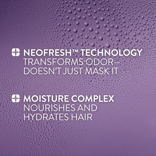 Pureology Love Luster Hydrating Hair Perfume — Neofresh technology card: transforms odour and hydrates hair