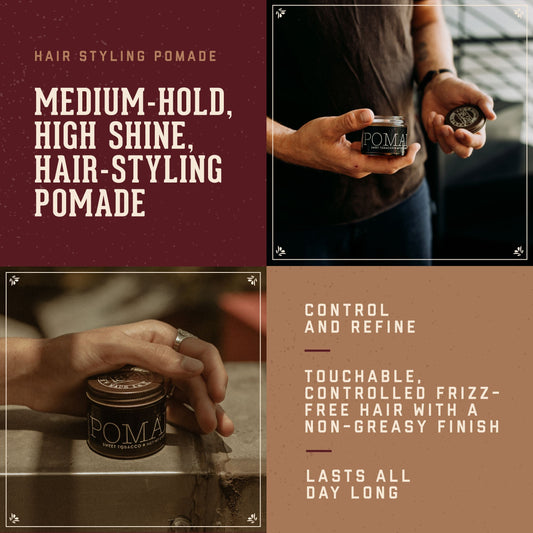 18.21 Man Made Pomade — pomade benefits overview