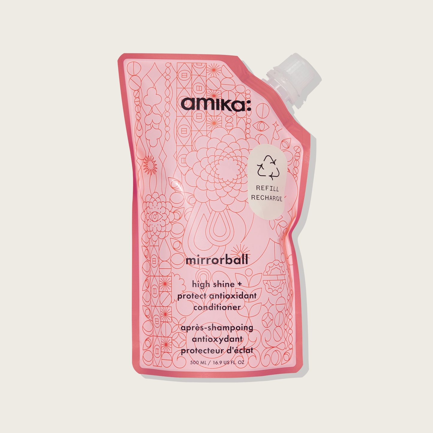 Amika Mirrorball High Shine + Protect Antioxidant Conditioner – 500mll