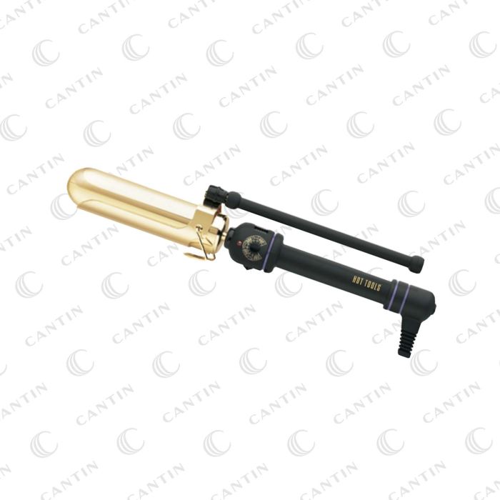 1 1/2'' CURLING IRON 24 K GOLD HOT TOOLS