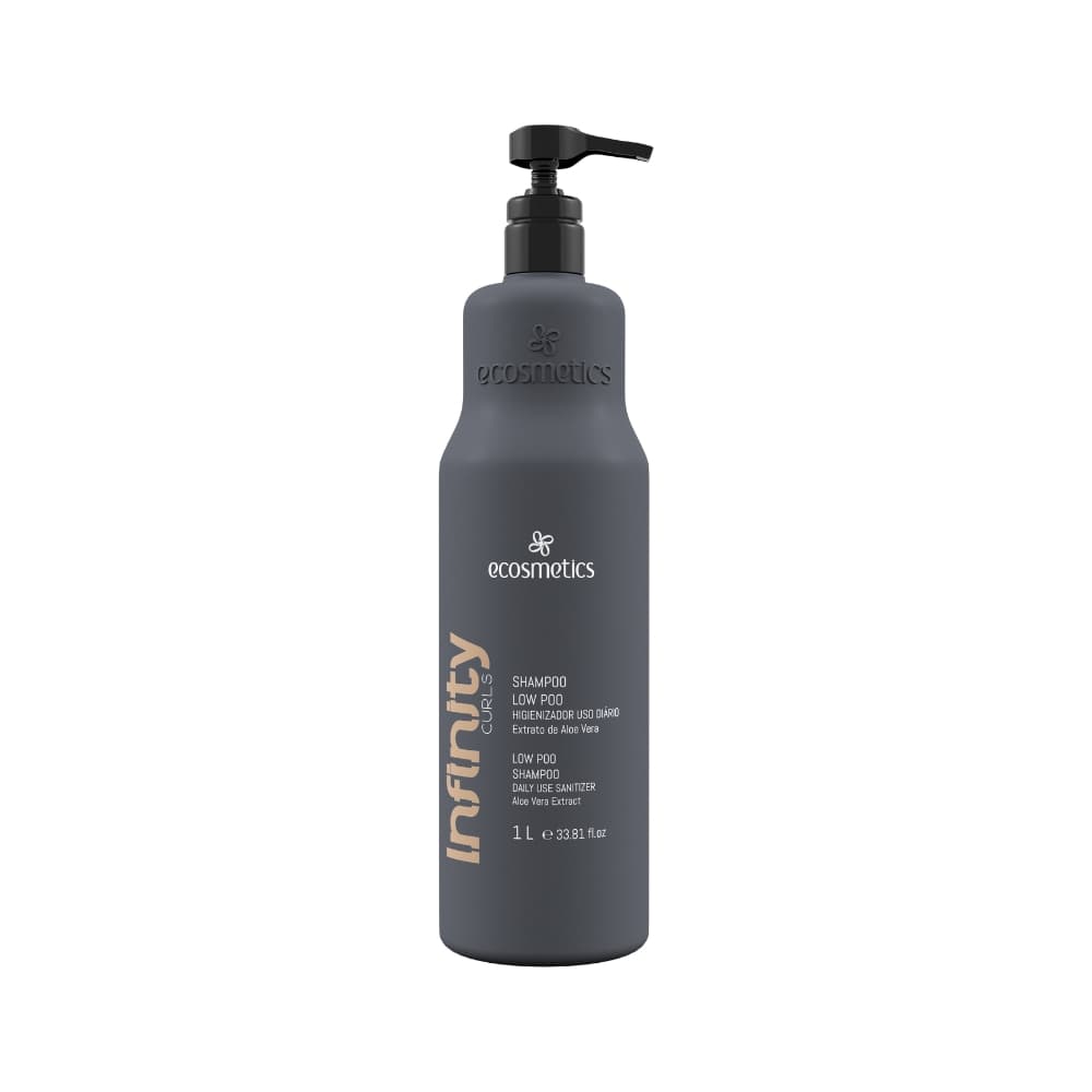E Cosmetics Low Poo Shampoo – Gentle Moisturizing Cleanser for All Hair Types