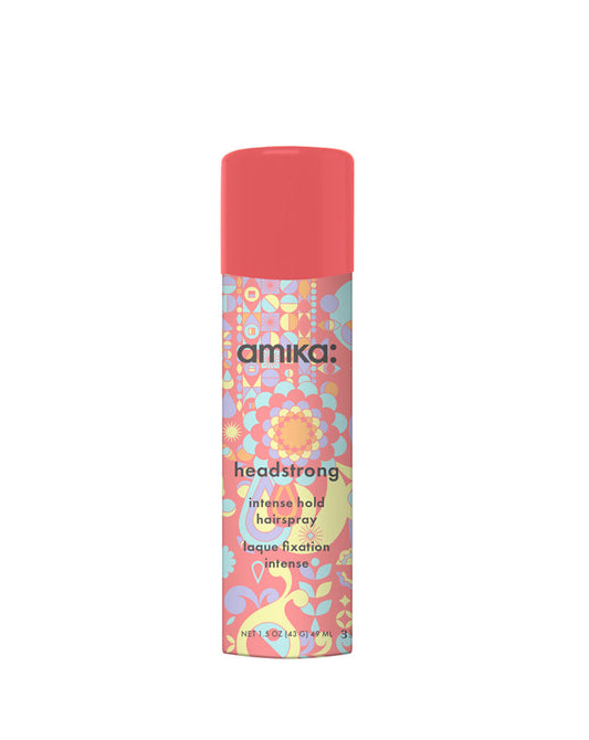 Amika Headstrong Intense Hold Hairspray – Fast-Drying Maximum Hold – 49ml