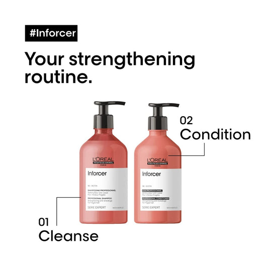 Inforcer Strengthening Duo – Shampoo 300ml + Conditioner 200ml
