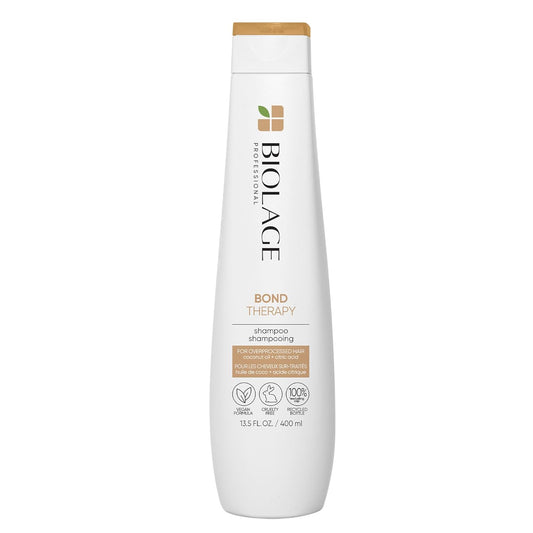 Biolage Bond Therapy Duo – Shampoo 400ml & Conditioning Balm 280ml for Damaged Hair Repair