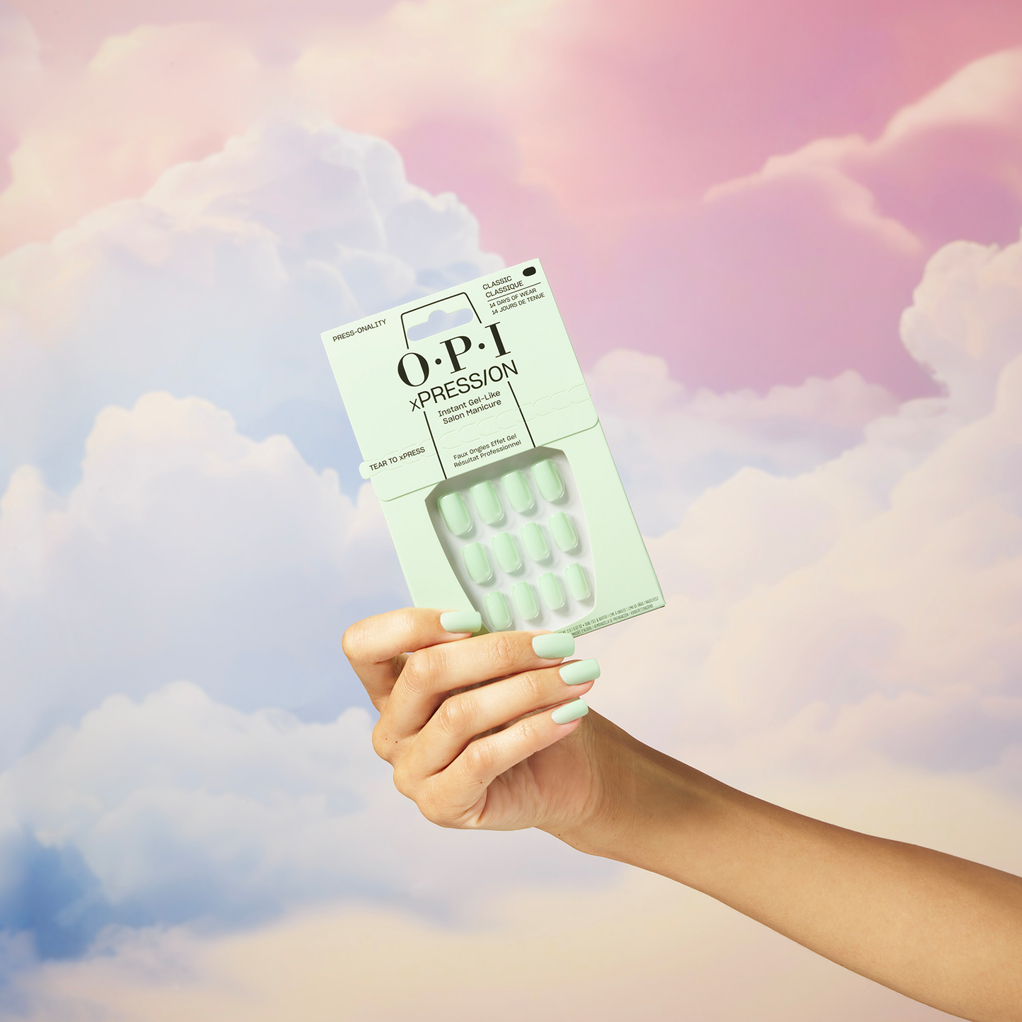 OPI xPRESS/ON Press-On Nails – Pack of 30 (AN048S Press-onality)