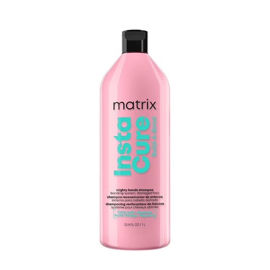 Matrix Instacure Build-A-Bond Duo – Shampoo & Conditioner Set for Professional-Grade Hair Repair