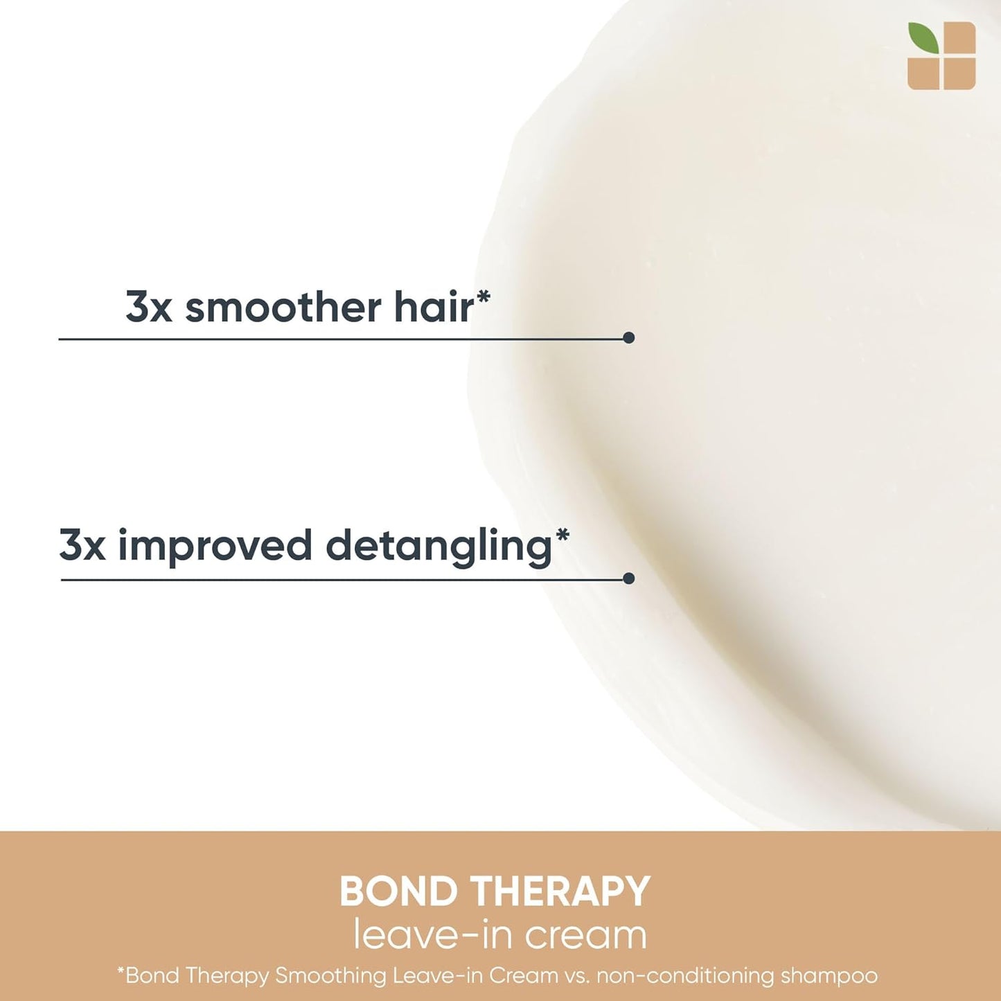 Biolage Bond Therapy Smoothing Leave-In 150ml – Strengthens, Smooths & Protects Damaged Hair