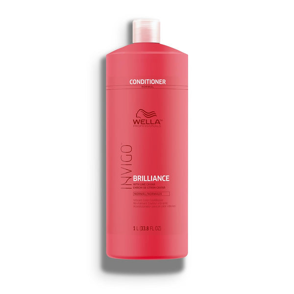 Wella Professionals Invigo Brilliance – Vibrant Colour Conditioner for Coarse Hair