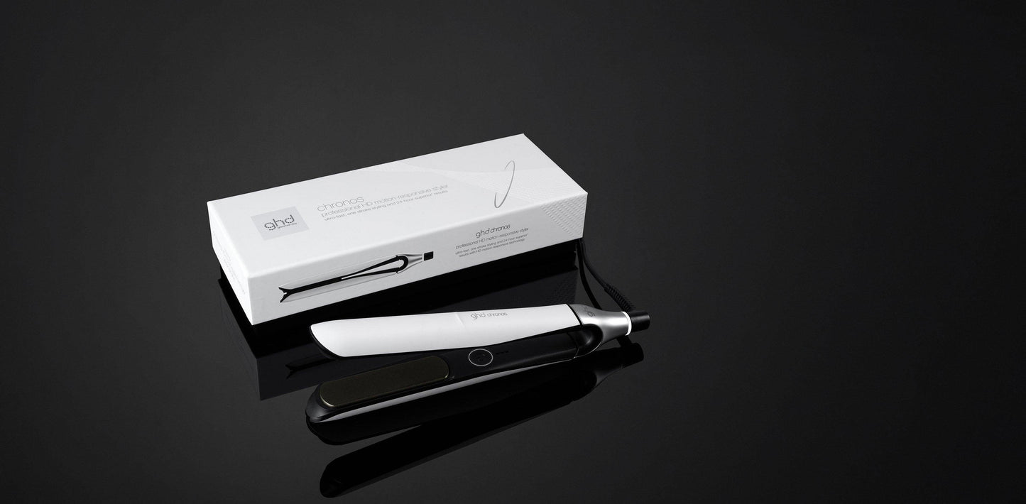 GHD – Chronos 1 in Hair Straightener – White – view 2