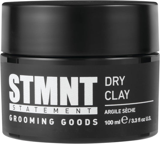 STMNT Dry Clay 100ml — 100 ml jar, front label, official packshot