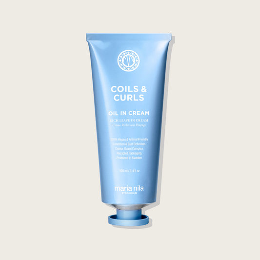 Maria Nila Rich Leave-In Cream for Coils and Curls - Nourishes and Detangles