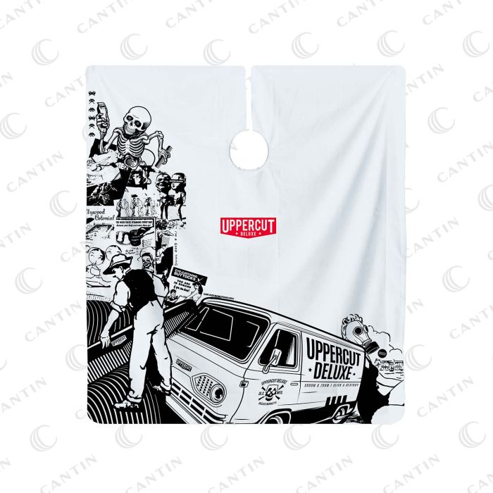 BARBER CAPE - COLLAGE UPPERCUT DELUXE