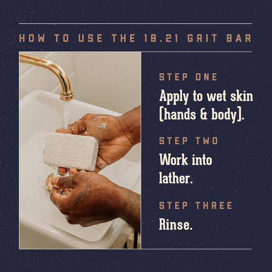 18.21 Man Made Grit Bar — how to use guide