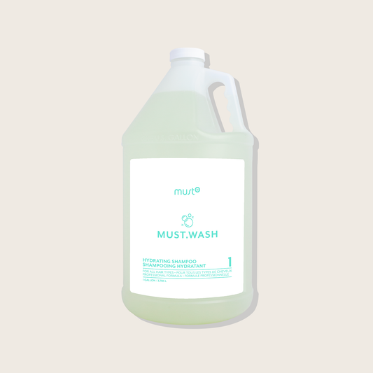 Must52 Must.Wash Hydrating Shampoo Gallon – Fresh Melon, 3.78 L