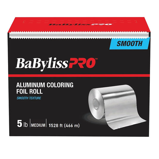 BabylissPro Aluminum Coloring Foil Roll 5LB Smooth Texture