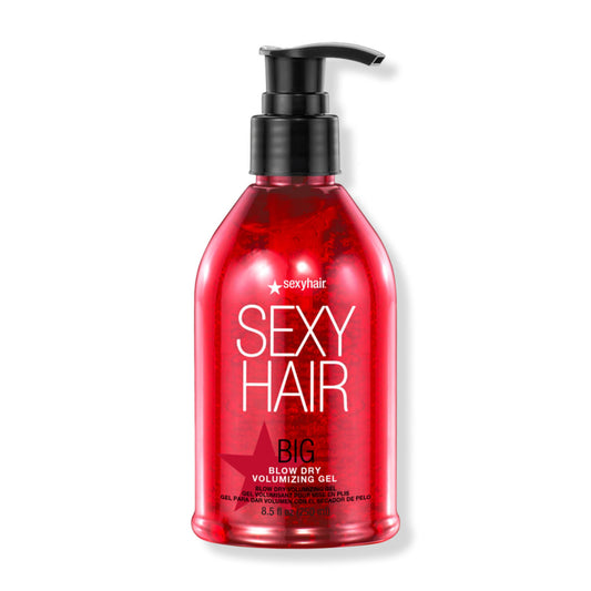 SexyHair Big Blow Dry Volumizing Gel 250 ml - Boost Volume & Heat Protection