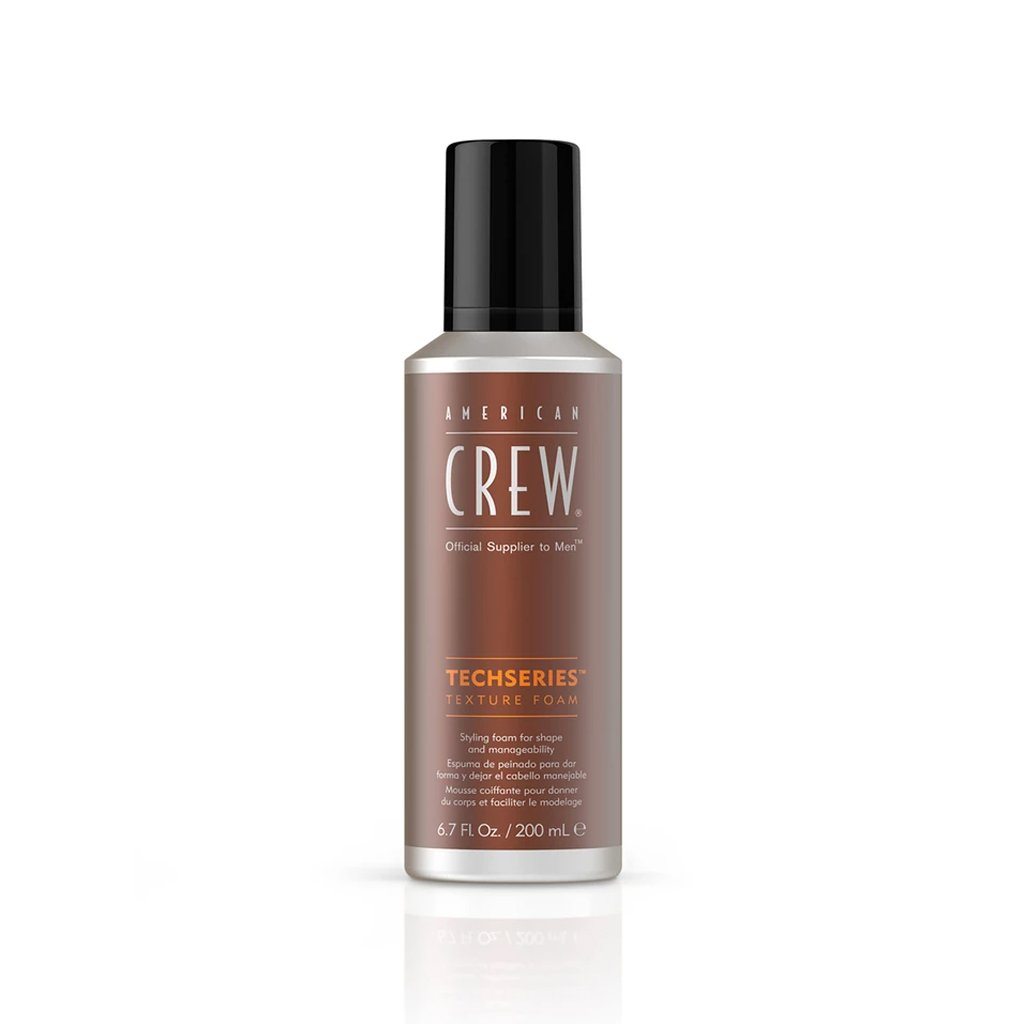 American Crew Tech Series Texture Foam 200ml – Lightweight Volume & Touchable Texture