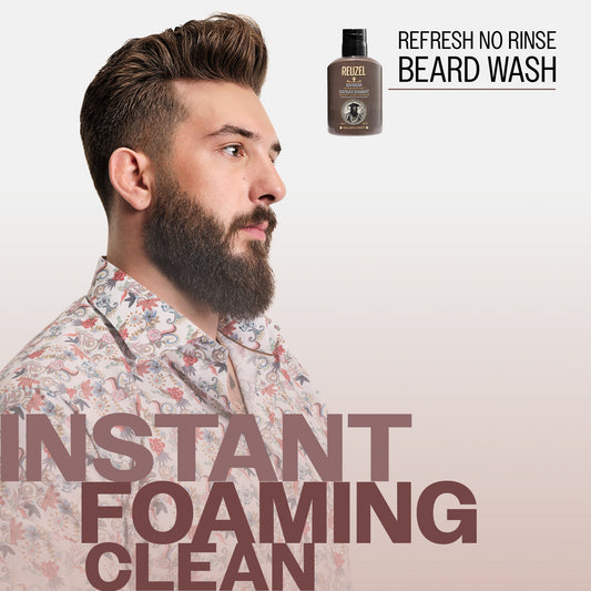Reuzel REFRESH No Rinse Beard Wash 100ml - Clean Without Water