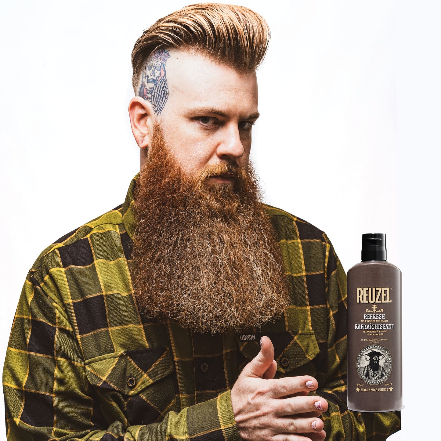 Reuzel REFRESH No Rinse Beard Wash 100ml - Clean Without Water