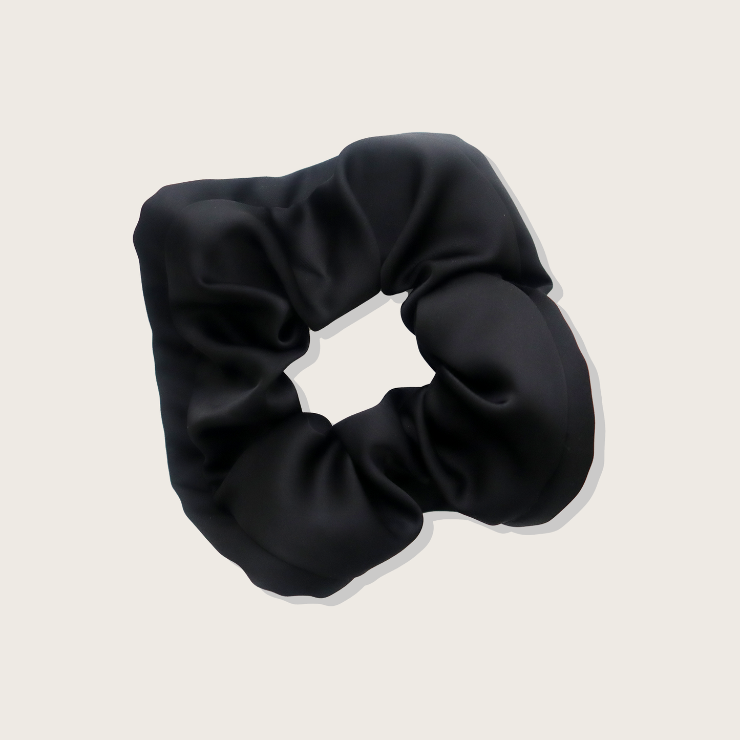 Scrunchie rosette Noir