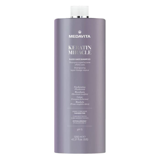 KERATIN MIRACLE - PROFESSIONAL Sleek Hair Shampoo 1250ml