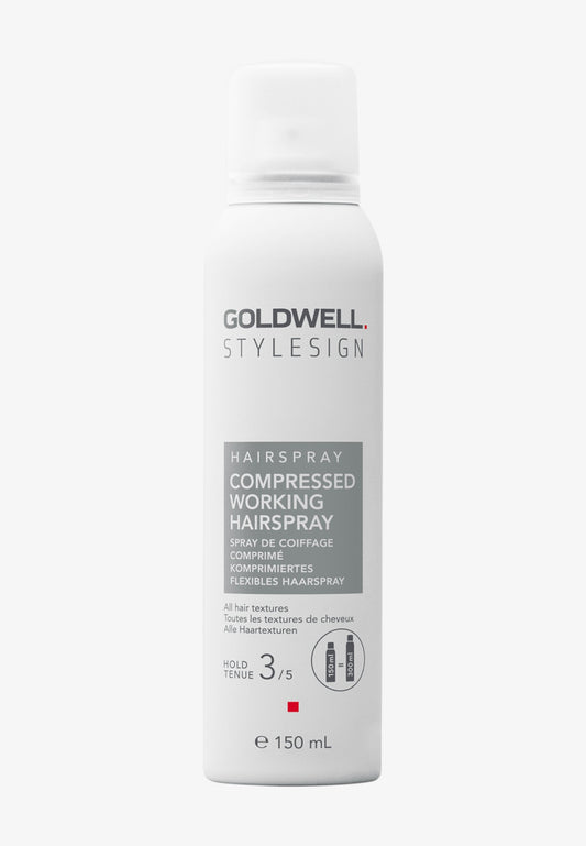 Goldwell StyleSign Compressed Working Hairspray 150ml – Flexible Hold – product on white background