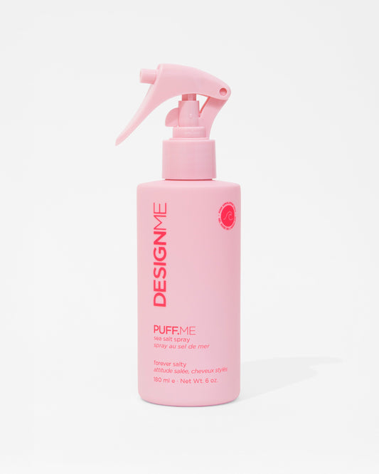 Design.Me Puff.Me Sea Salt Spray – Pink Himalayan Salt Beach Waves, Never Drying