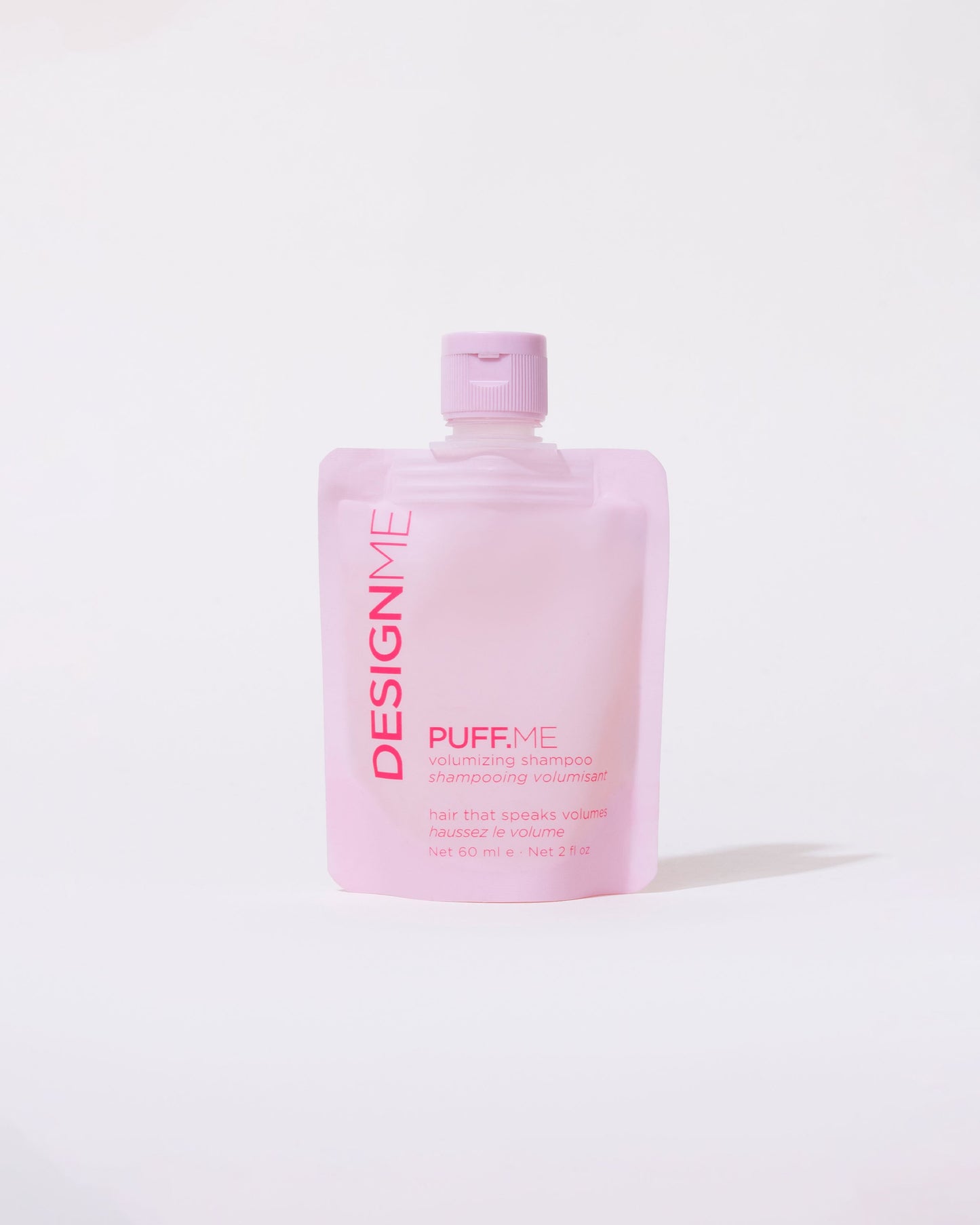 Design.Me Puff.Me Volumizing Shampoo – Sulfate-Free Cleanse for Weightless Body – Discovery • 60ml