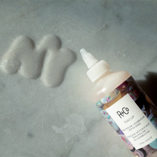 Detoxifying Hair Rinse Peacholine + Kombucha - Smooth & Protect