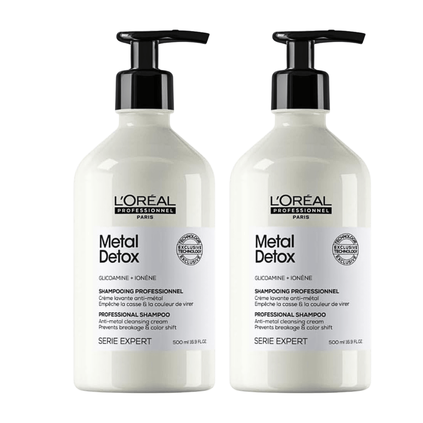 L'Oréal Professionnel Metal Detox Shampoo-Cream Duo – 2 x 500ml Metal Removal