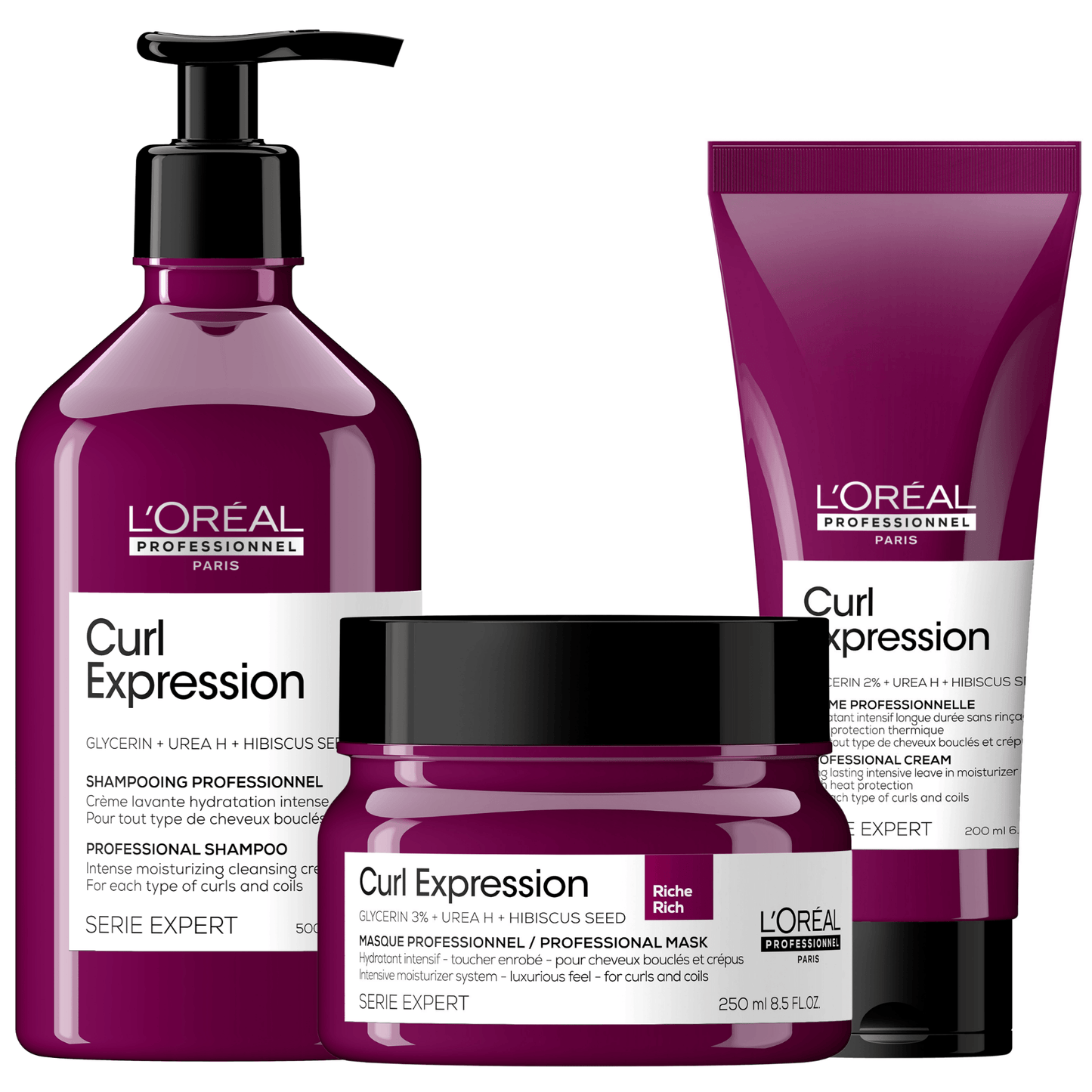 L’Oréal Professionnel Série Expert Curl Expression – Rich Moisture Nourishing Care Set