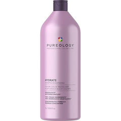Pureology Hydrate Shampoo 33.8 oz – Sulfate-Free Moisture Care for Dry, Color-Treated Hair