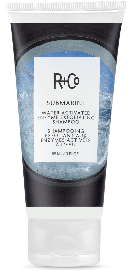 R+CO - Submarine - Champú exfoliante con enzimas activadas por agua |3 oz|