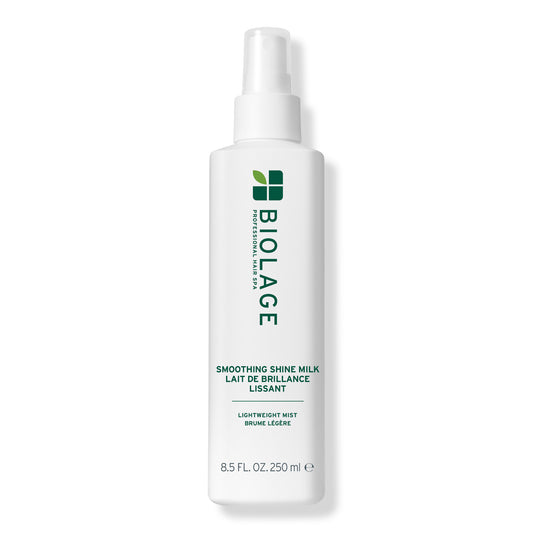 Biolage Smoothing Shine Milk lightweight mist 8.5 fl oz / 250 ml bottle, front view