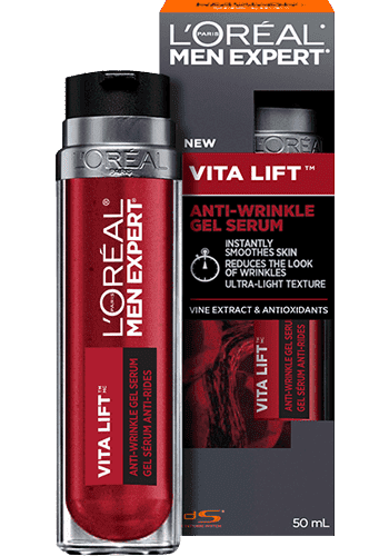 Loreal Men Expert Vitalift Anti-Wrinkle Gel Serum 50Ml - by Loreal |ProCare Outlet|