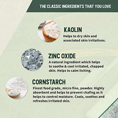 Clubman Pinaud Finest Powder 255 g – cornstarch, zinc oxide and kaolin