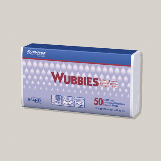 Graham Beauty - (50/pk) Wubbies Salon Towels #1200 C - ProCare Outlet by Graham Beauty