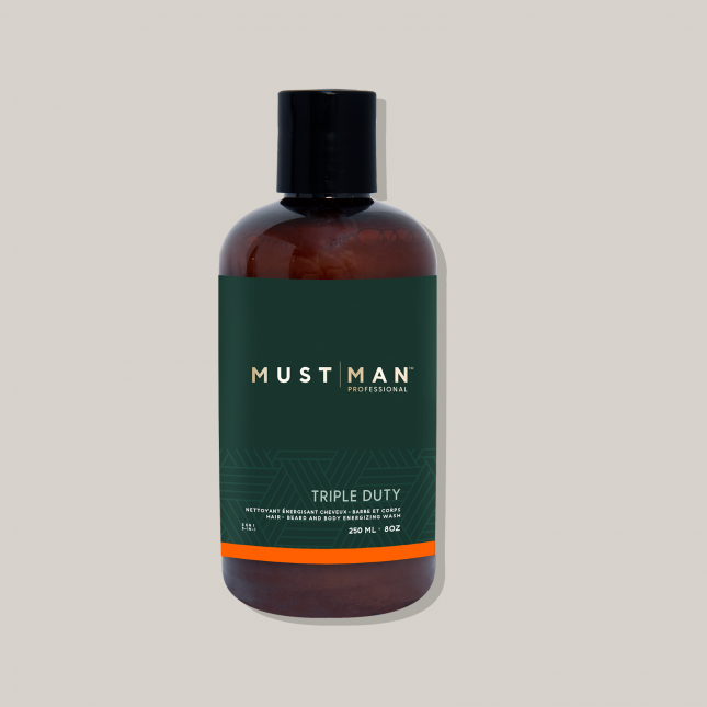 Must Man Professional - Triple Duty - hair Beard and Body Wash |8 oz| - by Must Man Professional |ProCare Outlet|