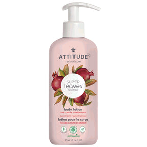 Body Lotion : SUPER LEAVES™ - Vine Leaves pomegranate - by Attitude |ProCare Outlet|