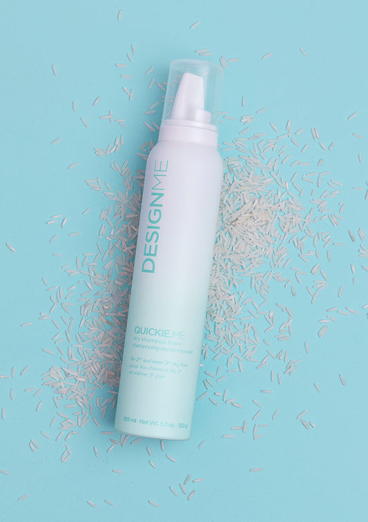 Designme - QUICKIE.ME • Shampooing sec mousse