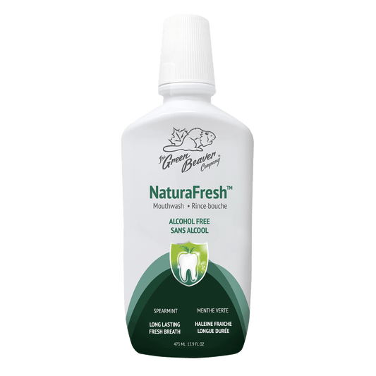Naturafresh™ Alcohol Free Mouthwash – Spearmint - ProCare Outlet by Green Beaver