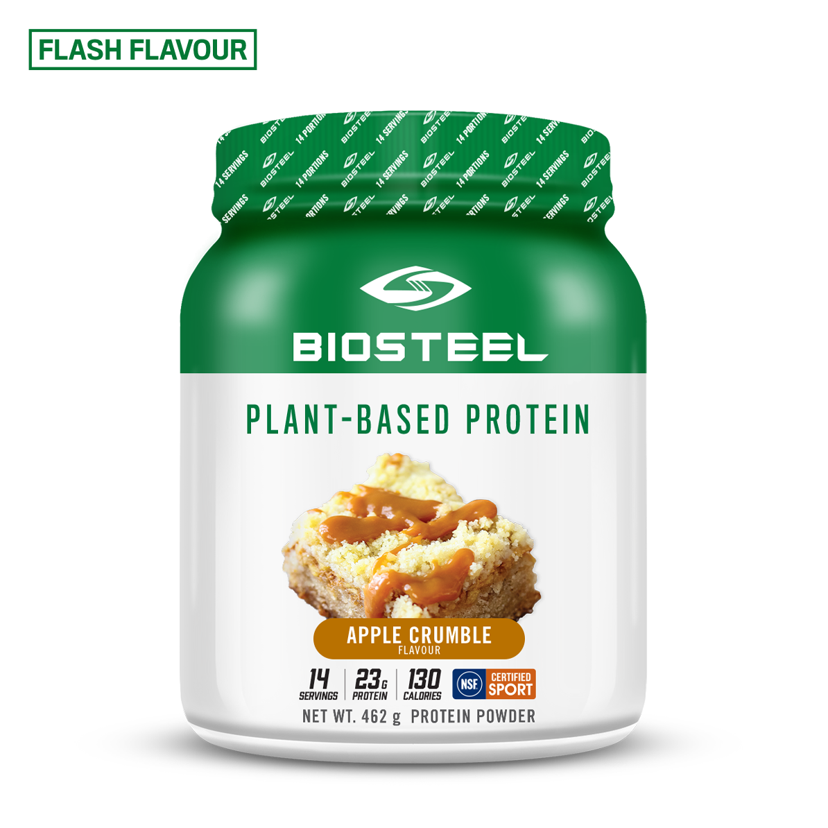 Plant-Based Protein / Apple Crumble - 14 Servings - ProCare Outlet by BioSteel Sports Nutrition