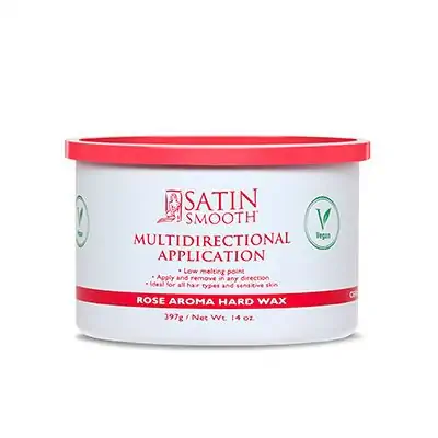 Satin Smooth Multidirectional Hard Wax - Rose Aroma - Default Title - by Satin Smooth |ProCare Outlet|