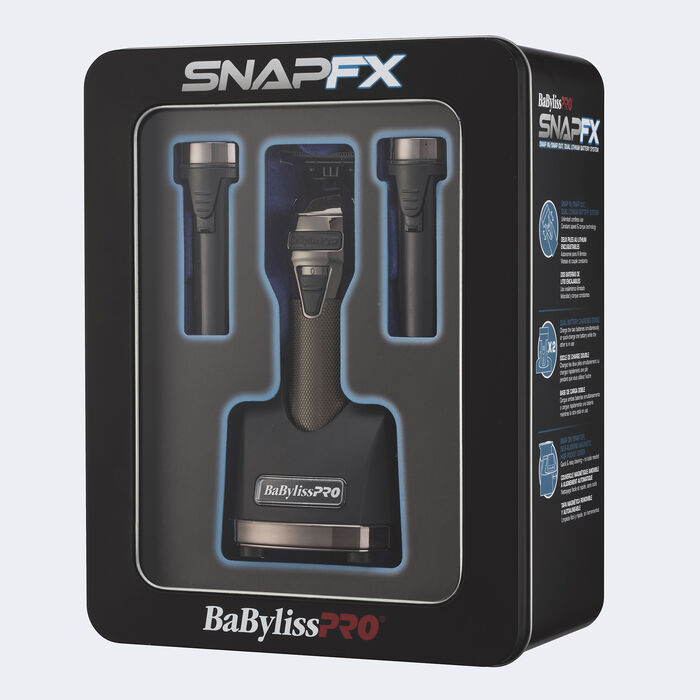 BABYLISSPRO® SNAPFX TRIMMER WITH SNAP IN/OUT DUAL LITHIUM BATTERY SYSTEM