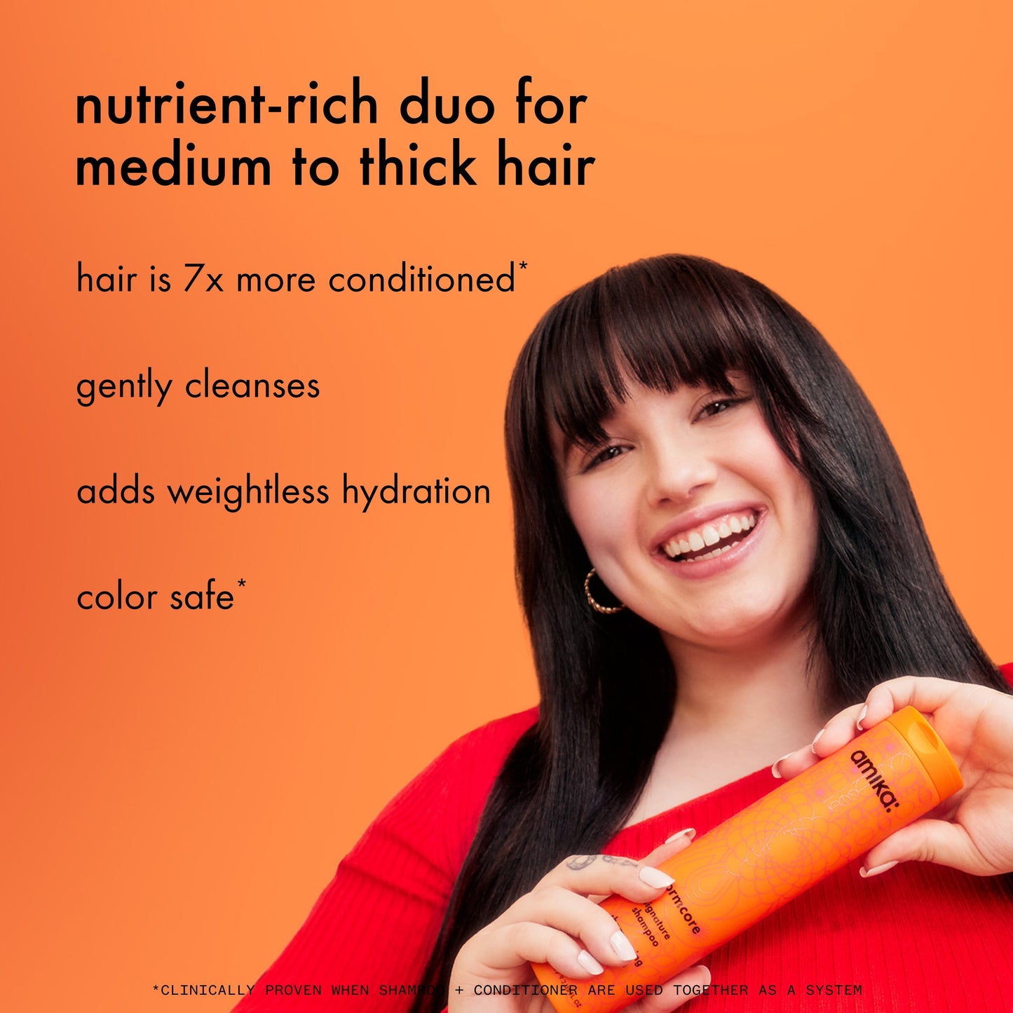 Amika Normcore Signature Shampoo & Conditioner Duo – 275 ml