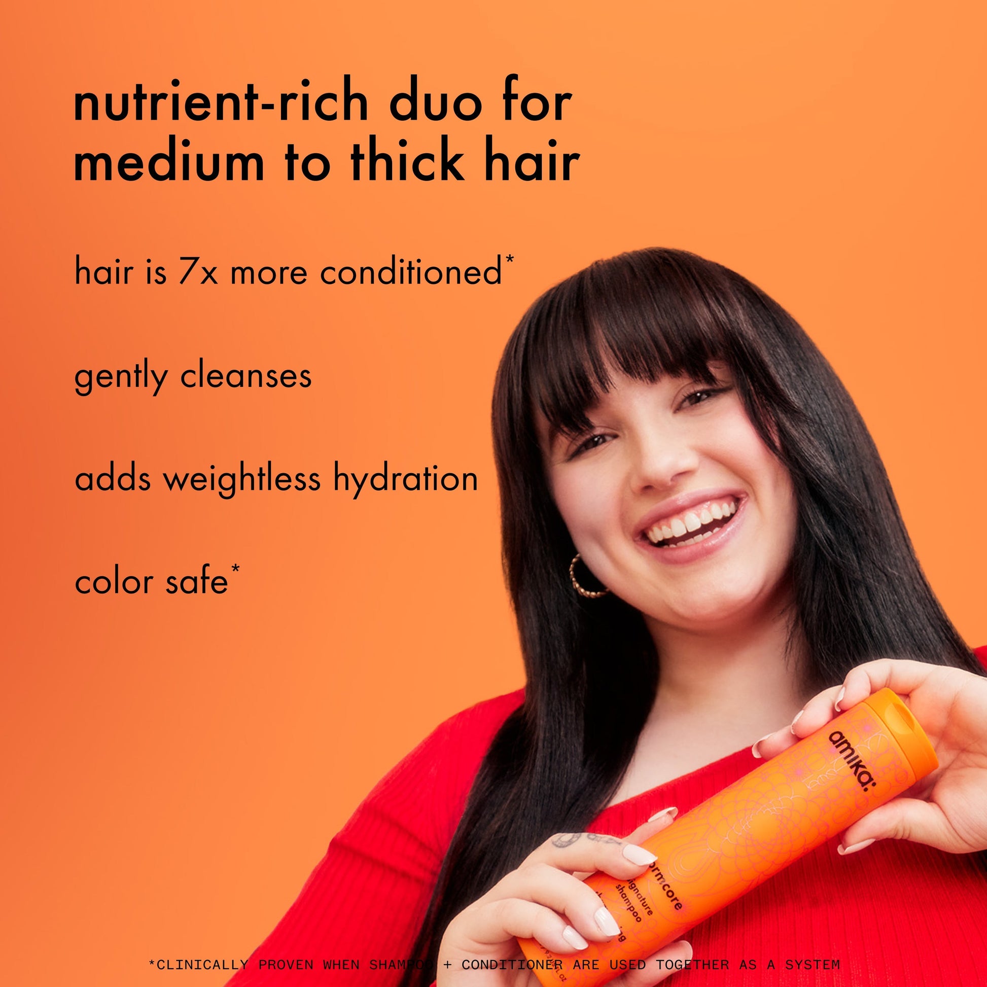 Amika Normcore Signature Shampoo & Conditioner Duo – 275 ml