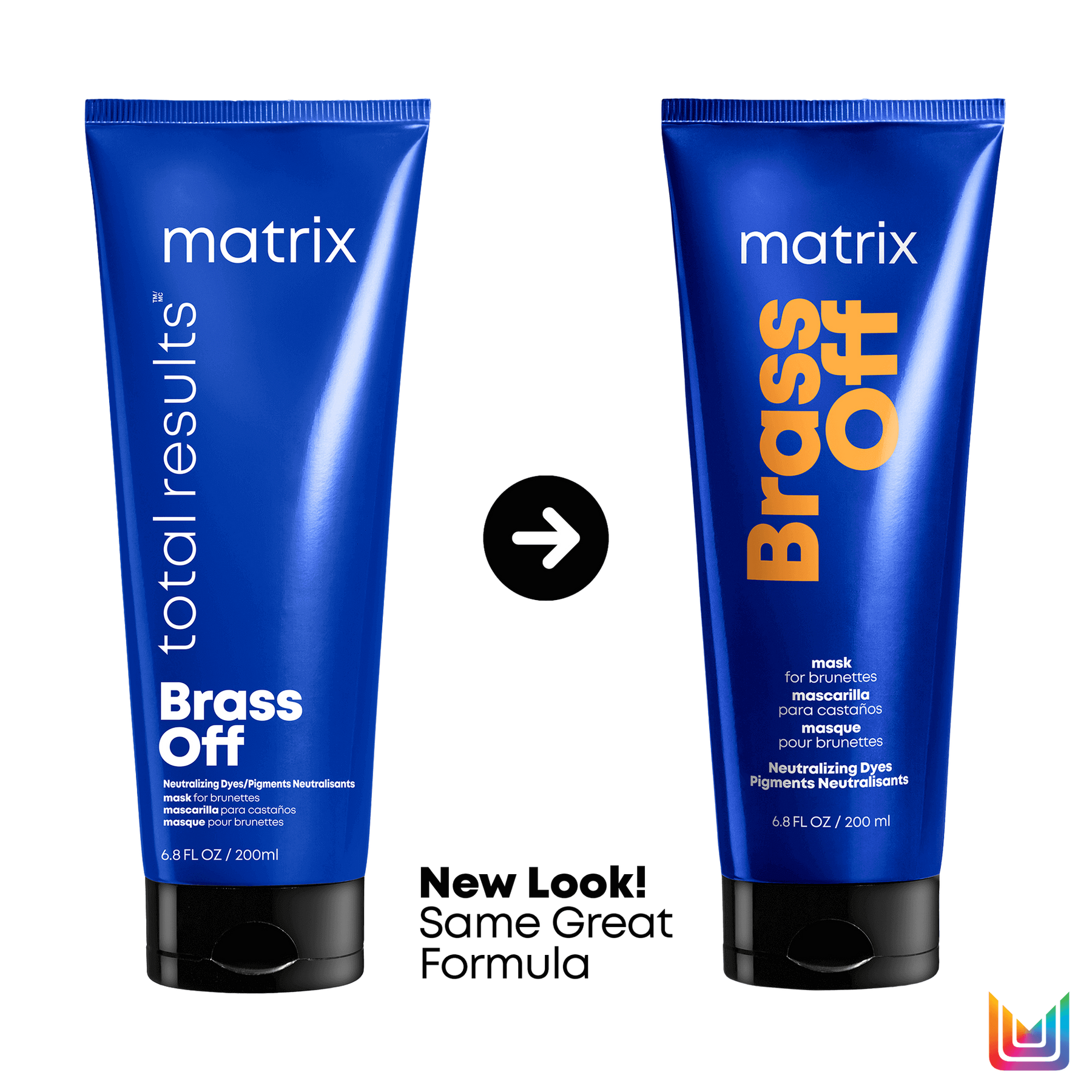 Matrix - Total Results - Brass Off - Máscara de neutralización personalizada |6.7oz|