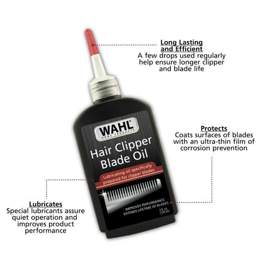 Wahl Hair Clipper Blade Oil, 4 oz – #53315 — product image 3